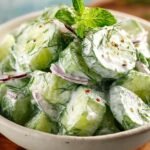 Tzatziki Cucumber Salad
