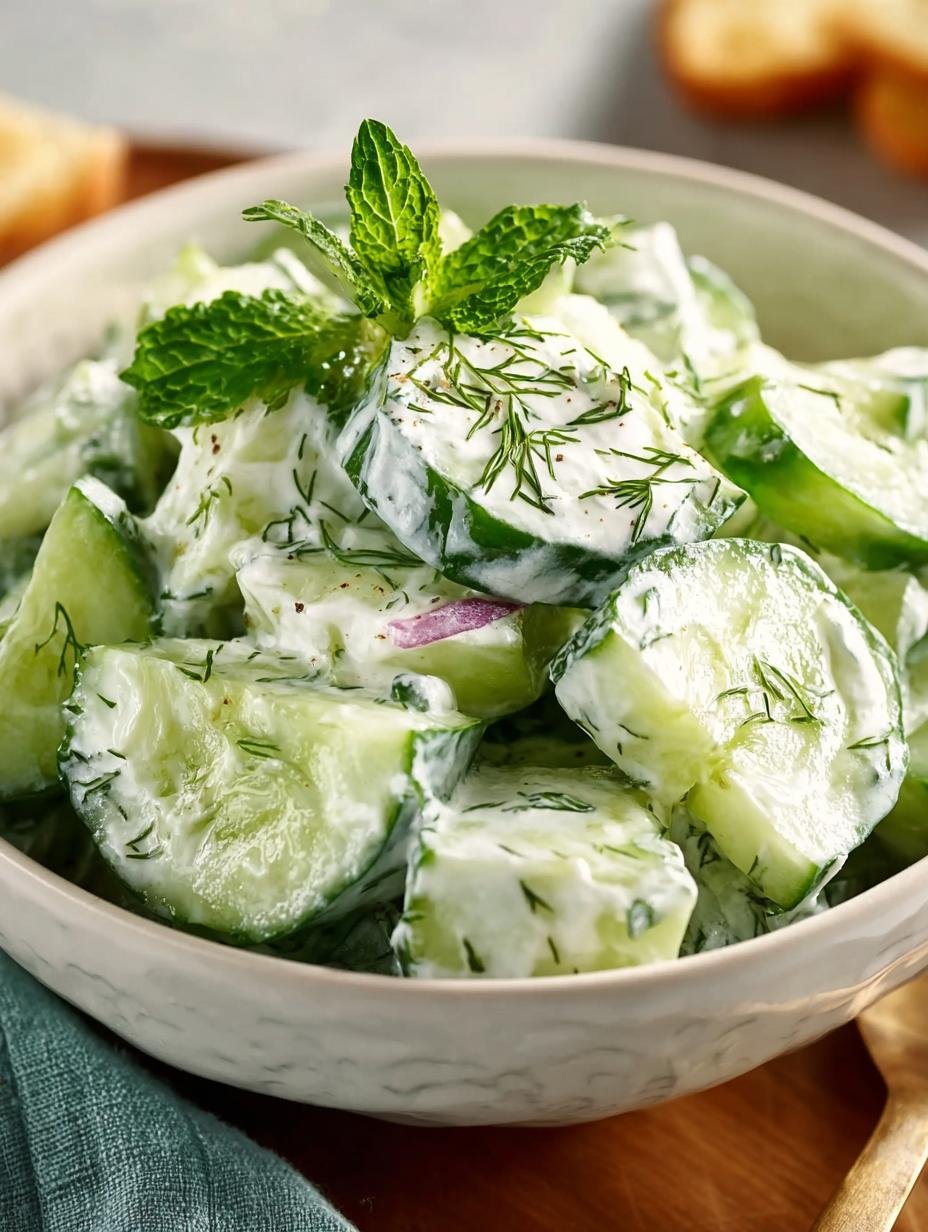 Tzatziki Cucumber Salad: 5 Reasons to Love This Delightful Dish - Tzatziki Cucumber Salad - additional detail