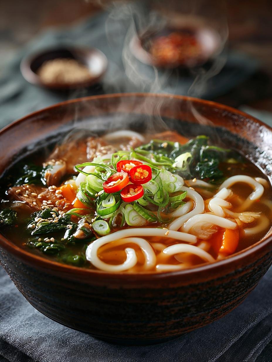 Udon Noodle Soup: 7 Steps to Comforting Perfection - Udon Noodle Soup - main visual representation