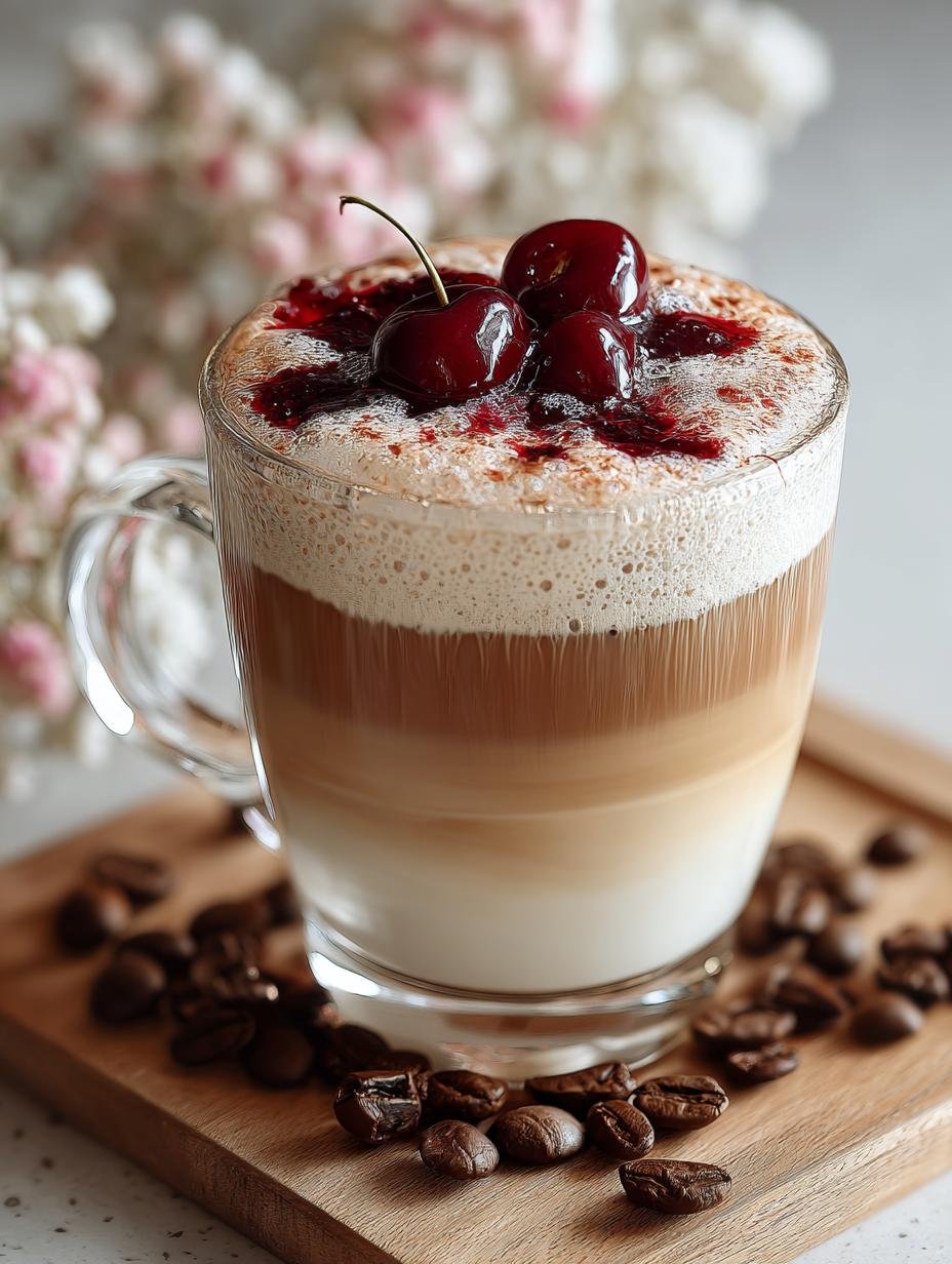 Viral Cherry Vanilla Latte: 5 Steps to Blissful Sips - Viral Cherry Vanilla Latte - main visual representation